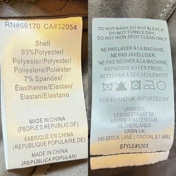 NWT Anthropologie Hutch Faux‎ Brown Suede Moto Jacket Wome Size Large - Picture 12 of 12